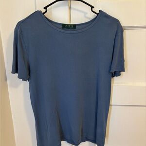Ralph Lauren Classic Blue Short Sleeve Tee